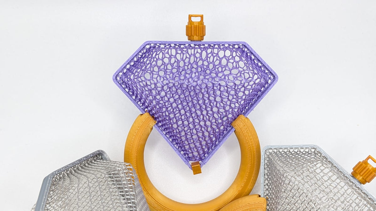Bague diamant géante — vue 4