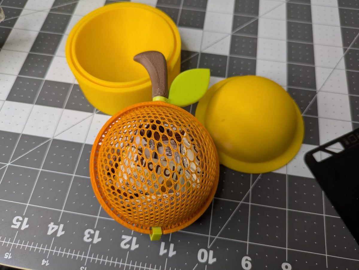Orange cadeau — vue 3
