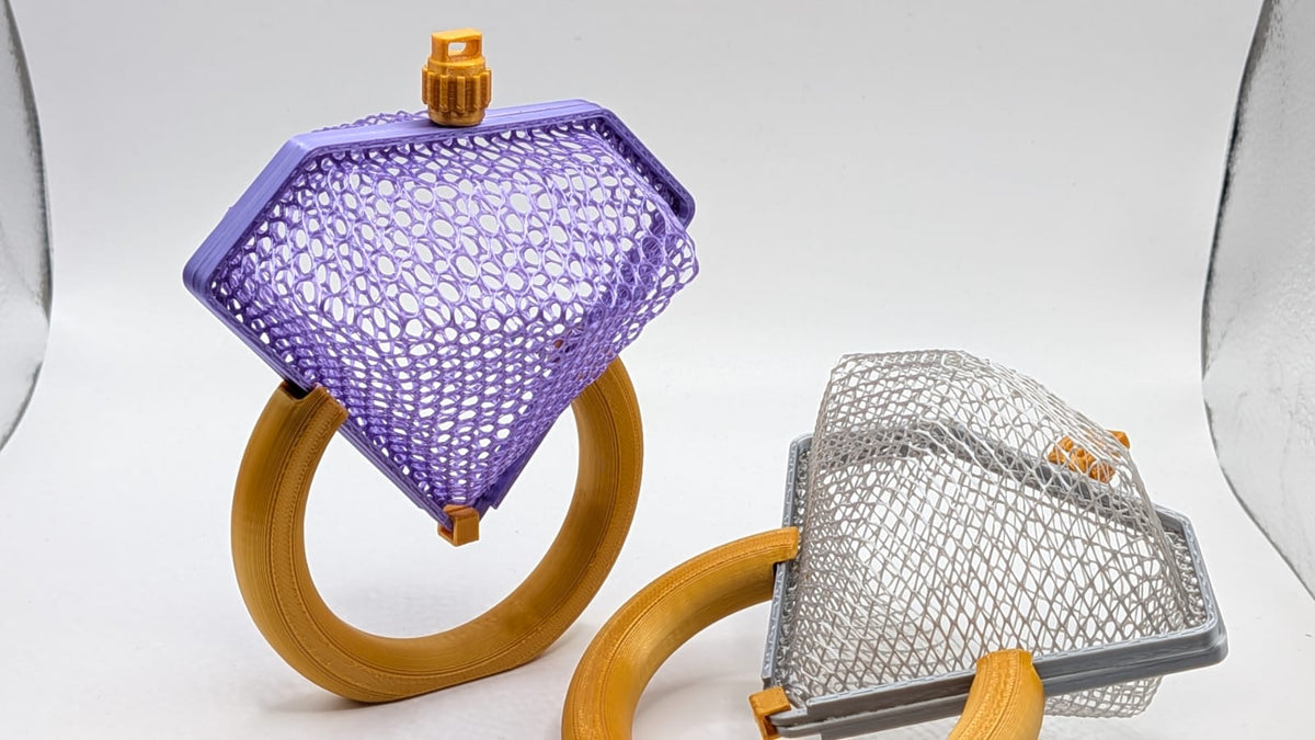 Bague diamant géante — vue 5