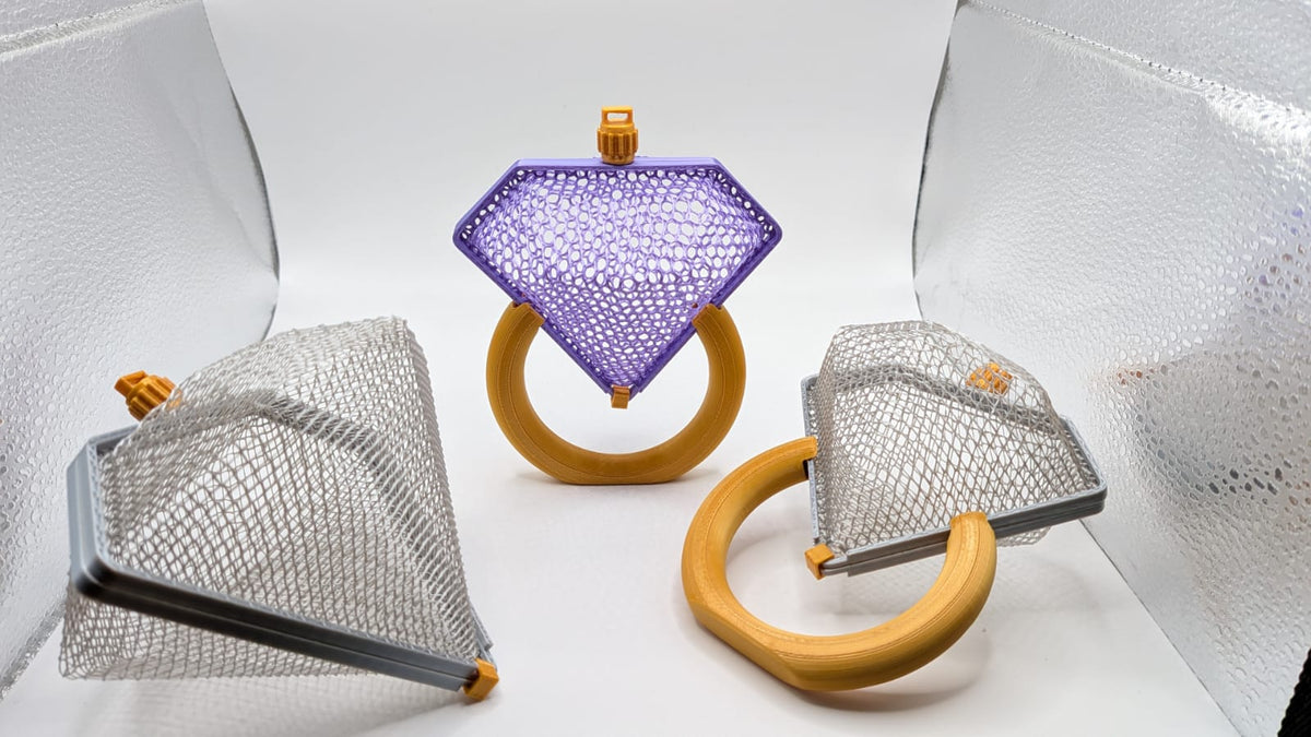 Bague diamant géante — vue 3