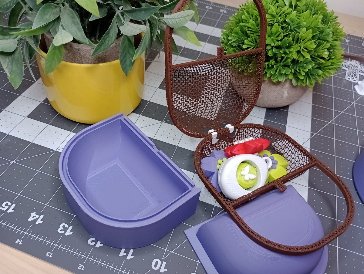Panier de Pâques fermé — vue 3