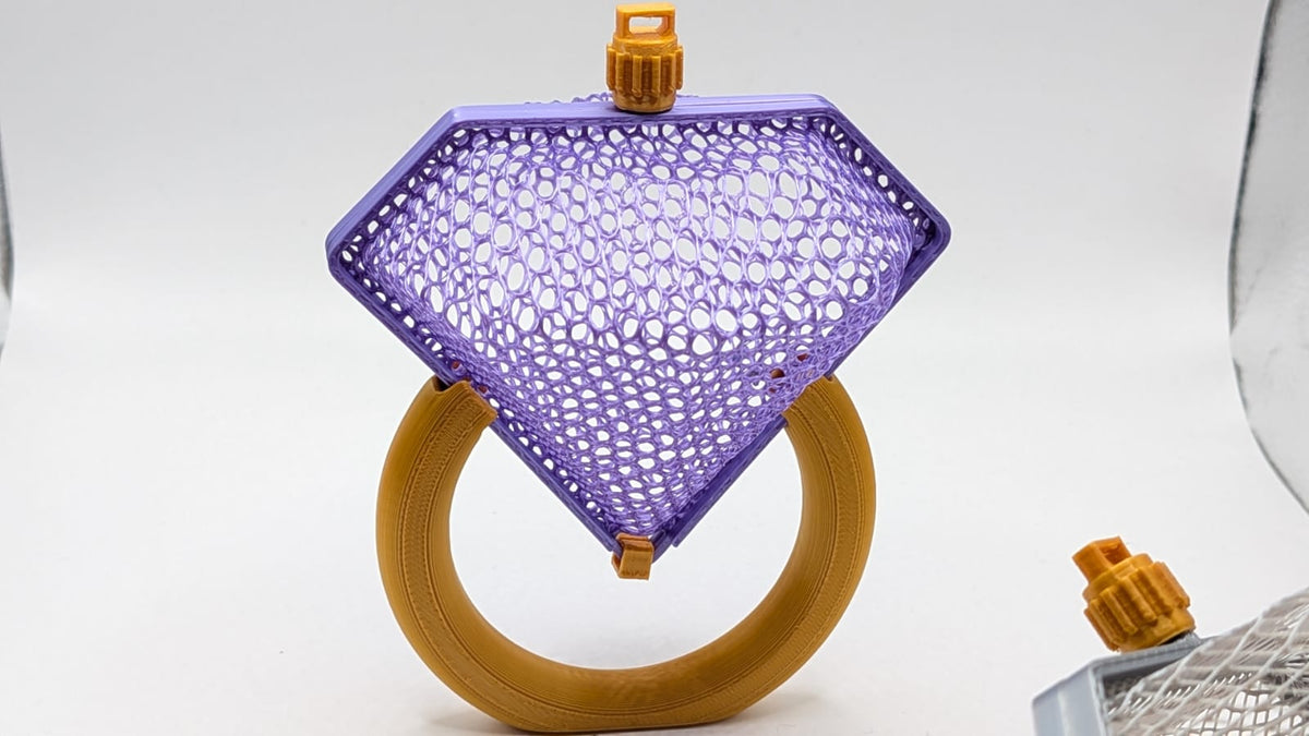 Bague diamant géante — vue 2
