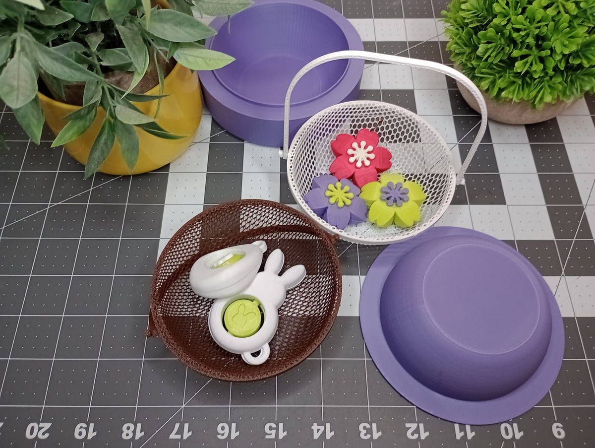 Panier de Pâques ouvert — vue 4