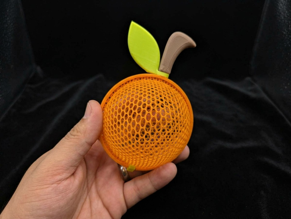 Orange cadeau — vue 1