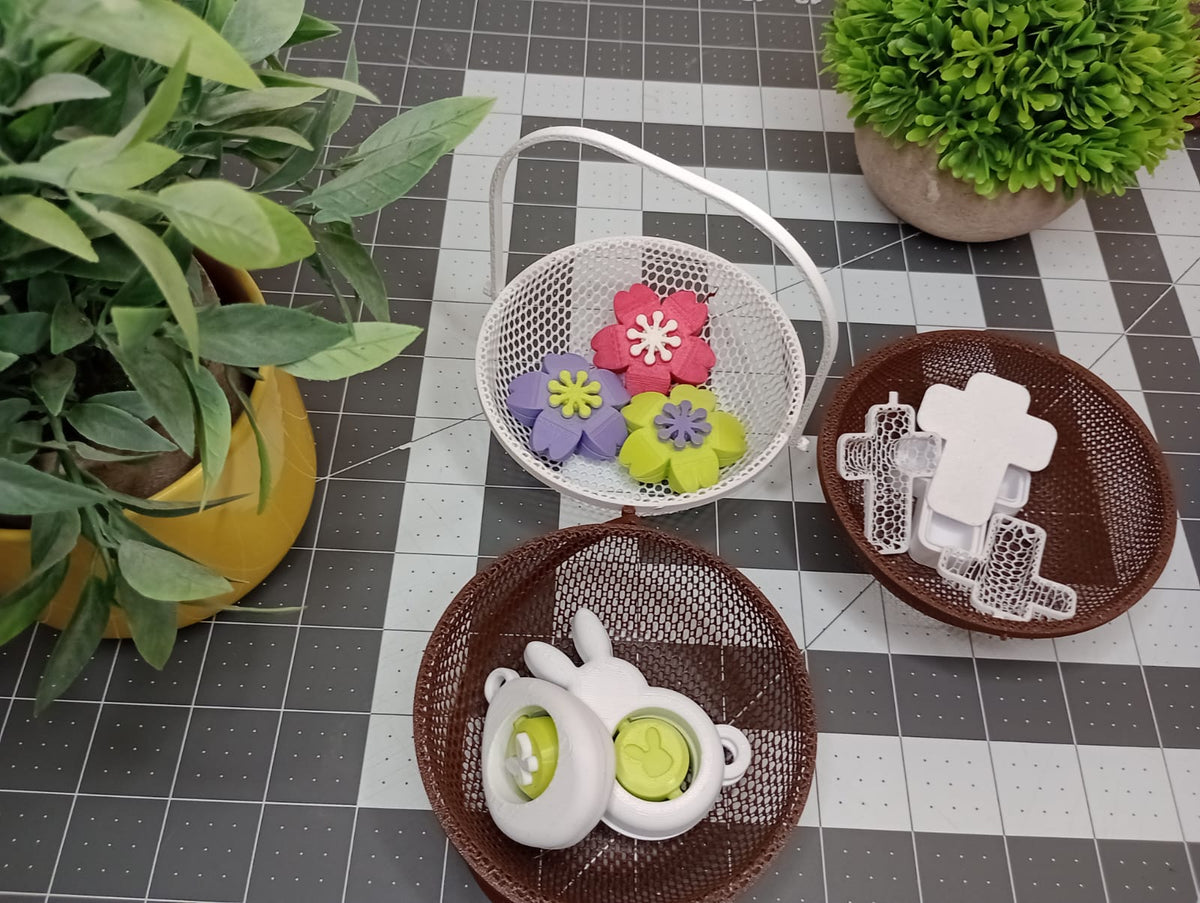 Panier de Pâques ouvert — vue 6