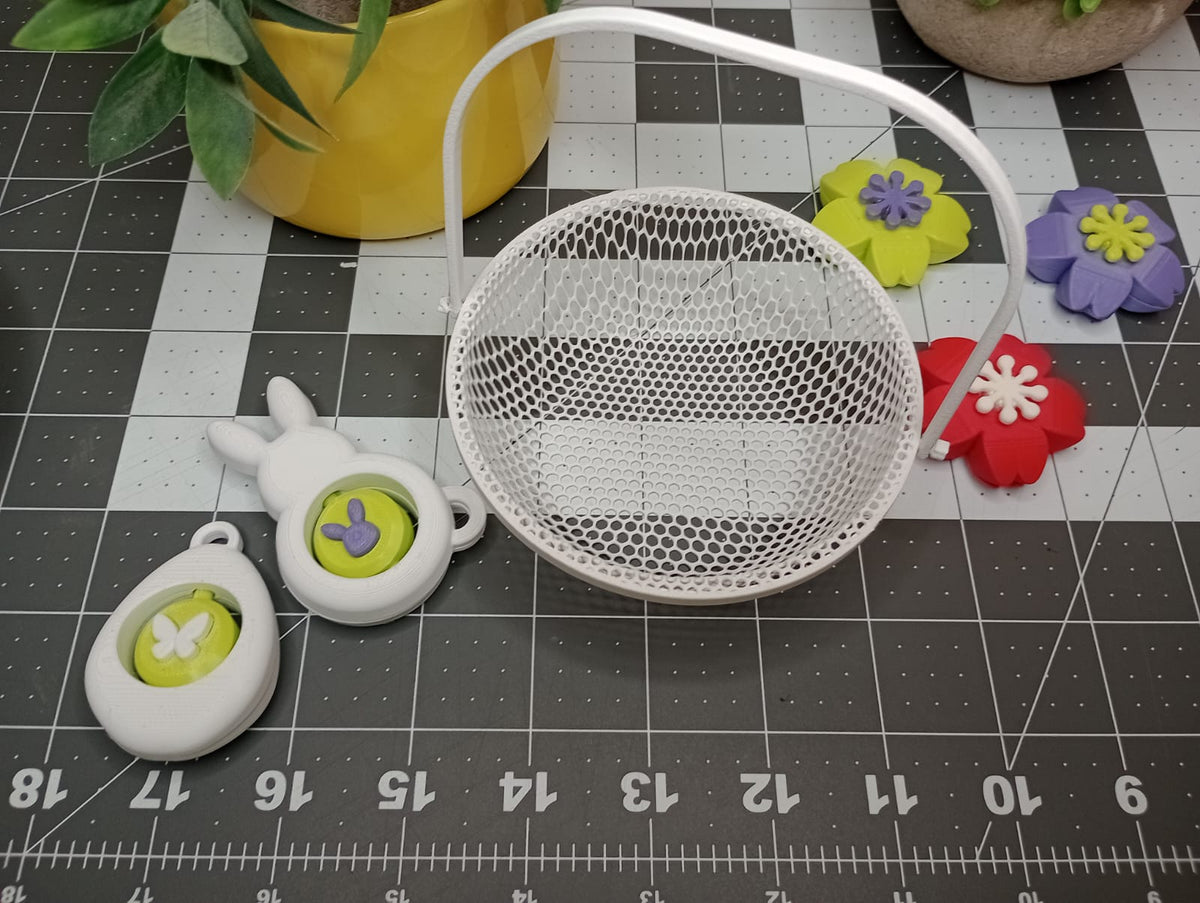 Panier de Pâques ouvert — vue 2